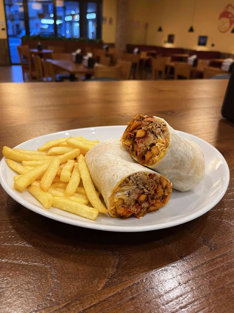 Chili pork — Burritos
