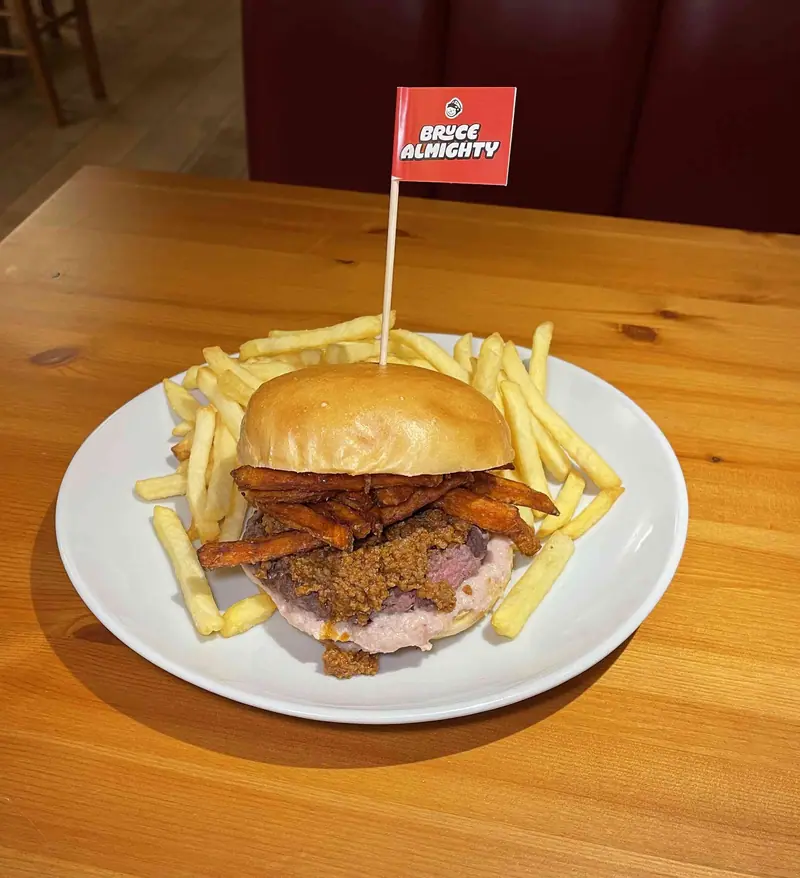 Bruce Almighty — Dylan's Burger